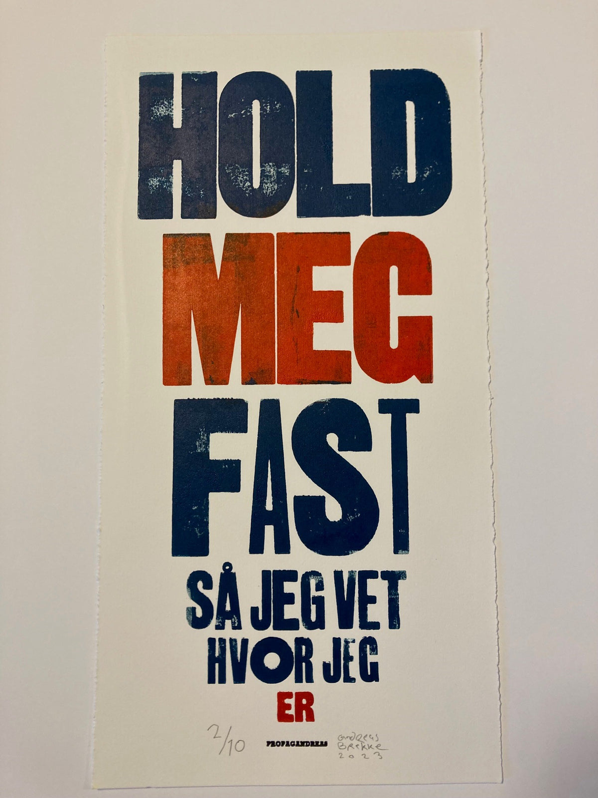 Andreas Brekke: Hold meg fast
