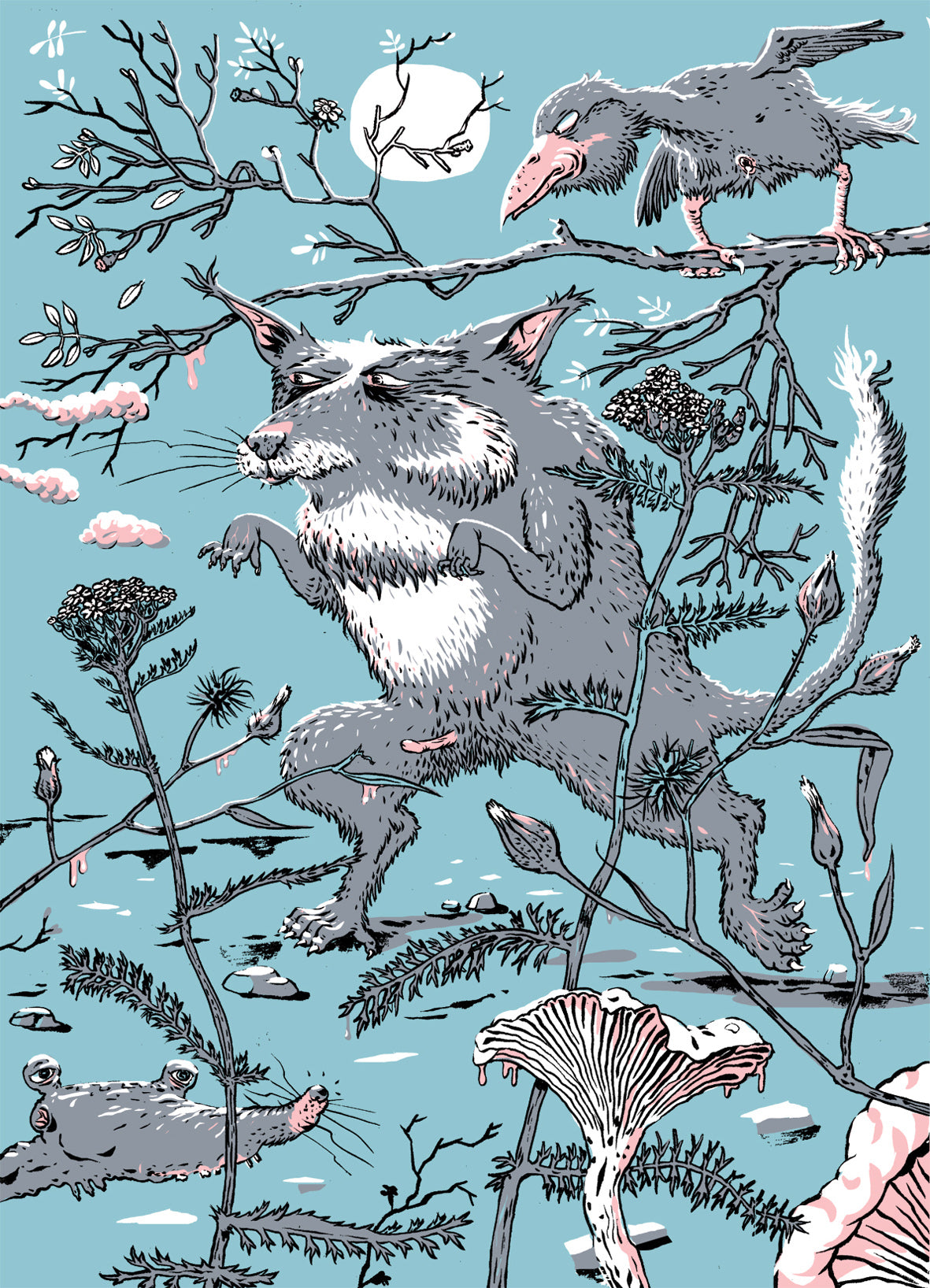Lars Aurtande: Larrys botaniske studier / Ulv