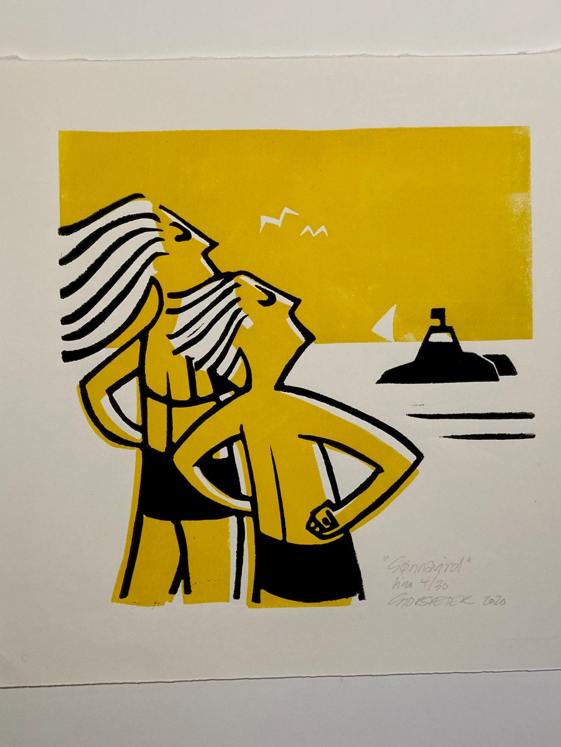 Hermund Storsæter: Sønnavind (gul)